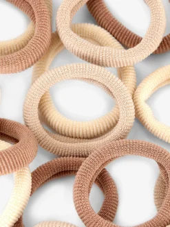 Haarschmuck|Primark Gerippte Haargummis, 20er-Pack Gelb