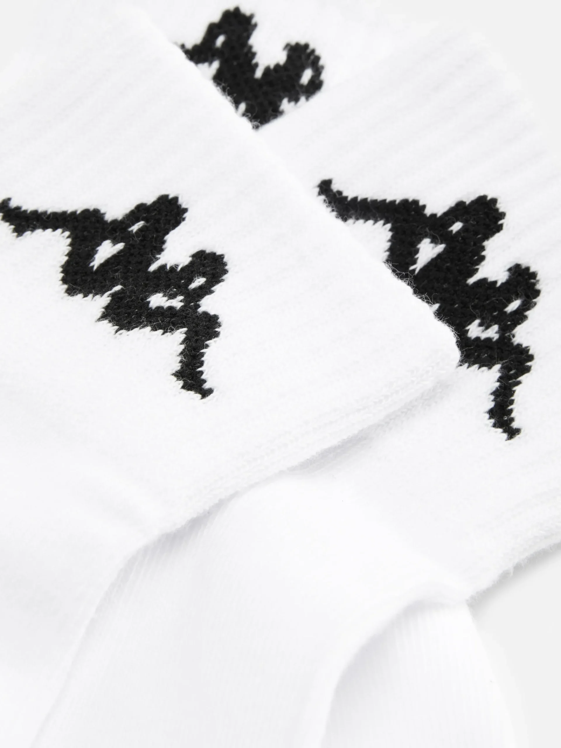 Socken|Primark Gerippte „Kappa X “ Crew-Socken, 3er-Pack Weiß