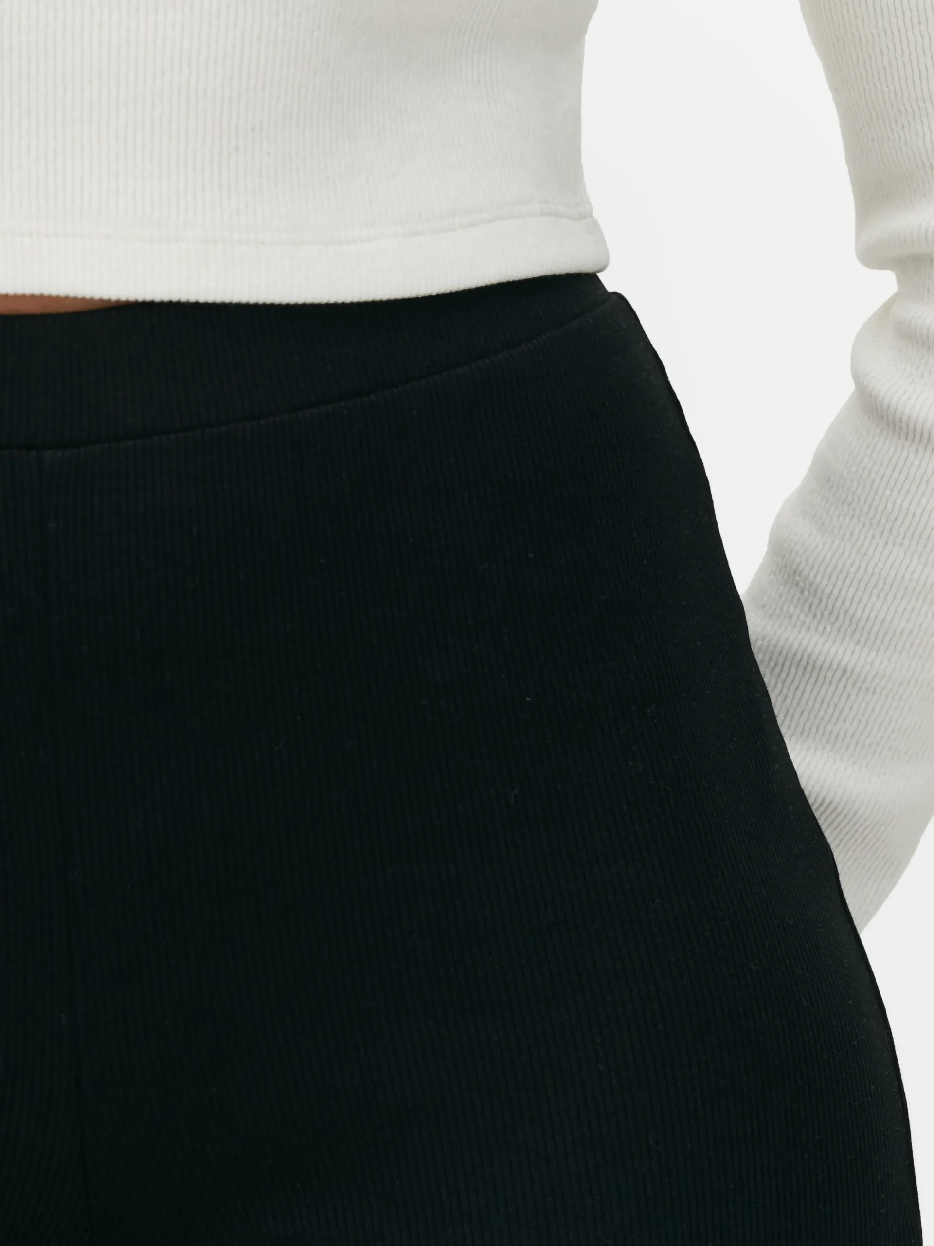 Hosen Und Leggings|Primark Gerippte Leggings Schwarz