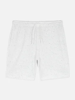 Schlafanzüge|Primark Gerippte Schlafanzugshorts Ecrufarben