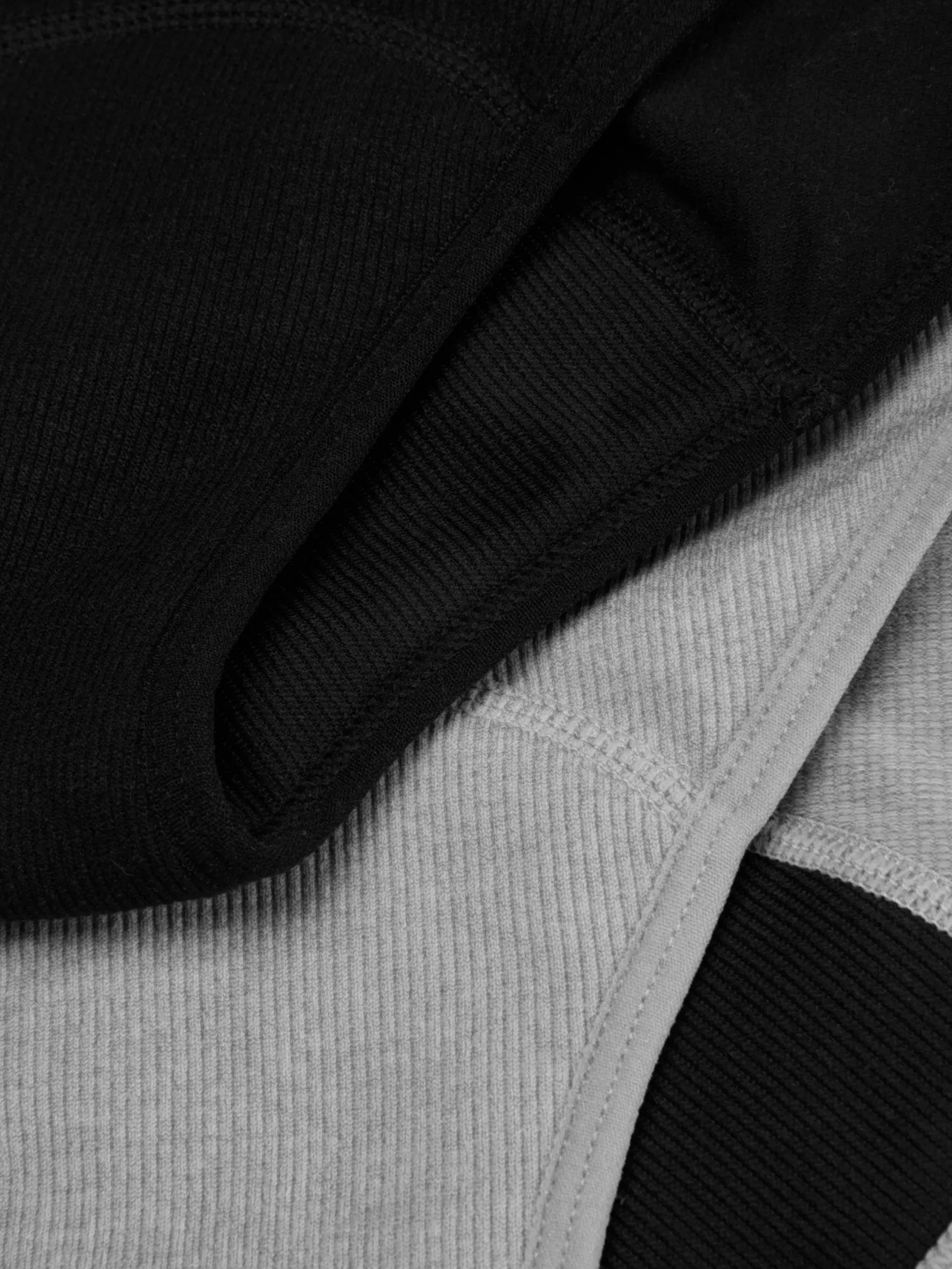 Slips|Primark Gerippte Slips Mit Hohem Bund, 3er-Pack Schwarz