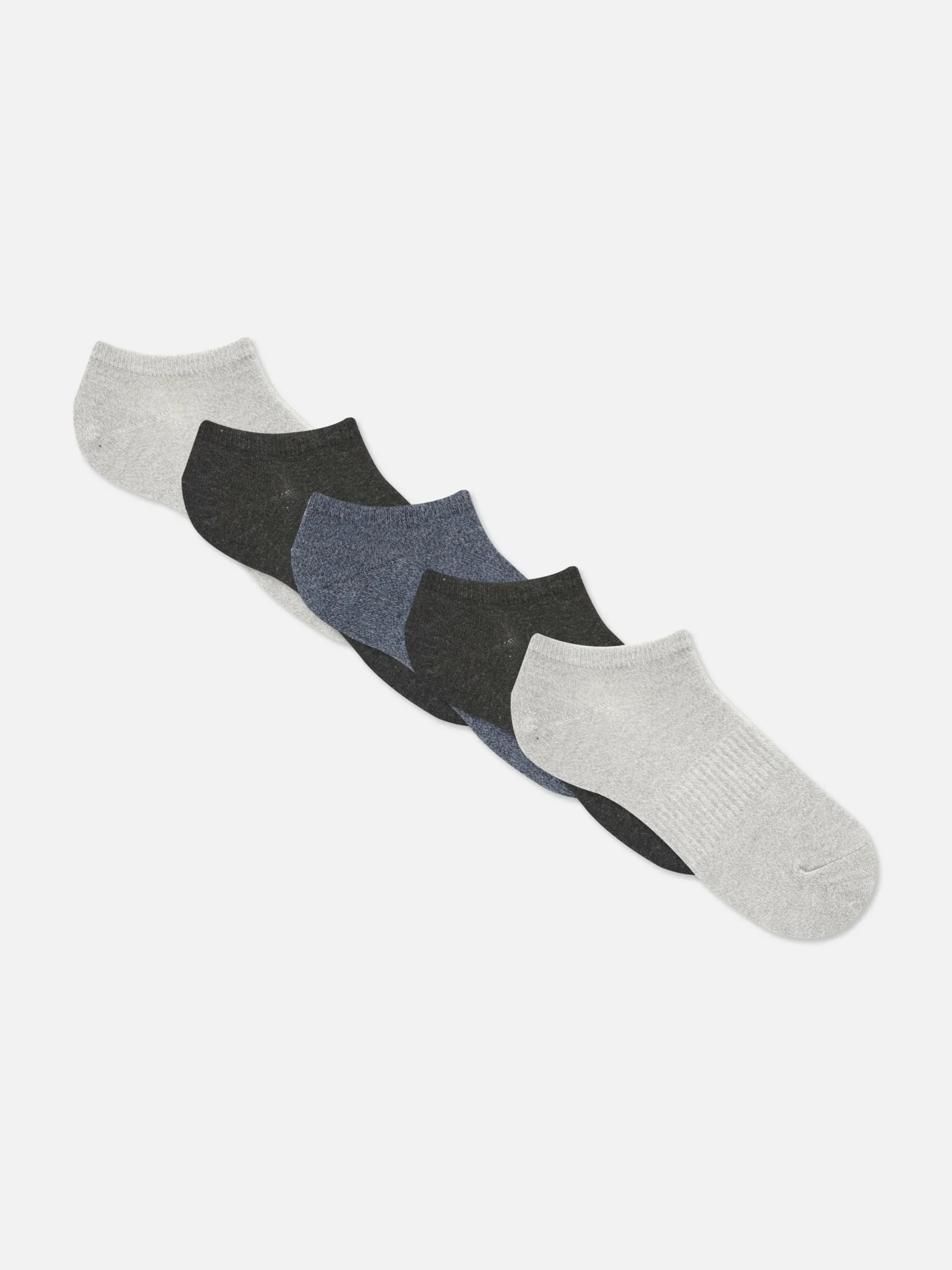Socken|Primark Gerippte Sneakersocken, 5er-Pack Multi