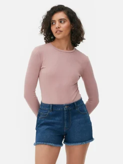 Tops Und T-Shirts|Primark Gerippter Body Mit Weicher Haptik Rosa