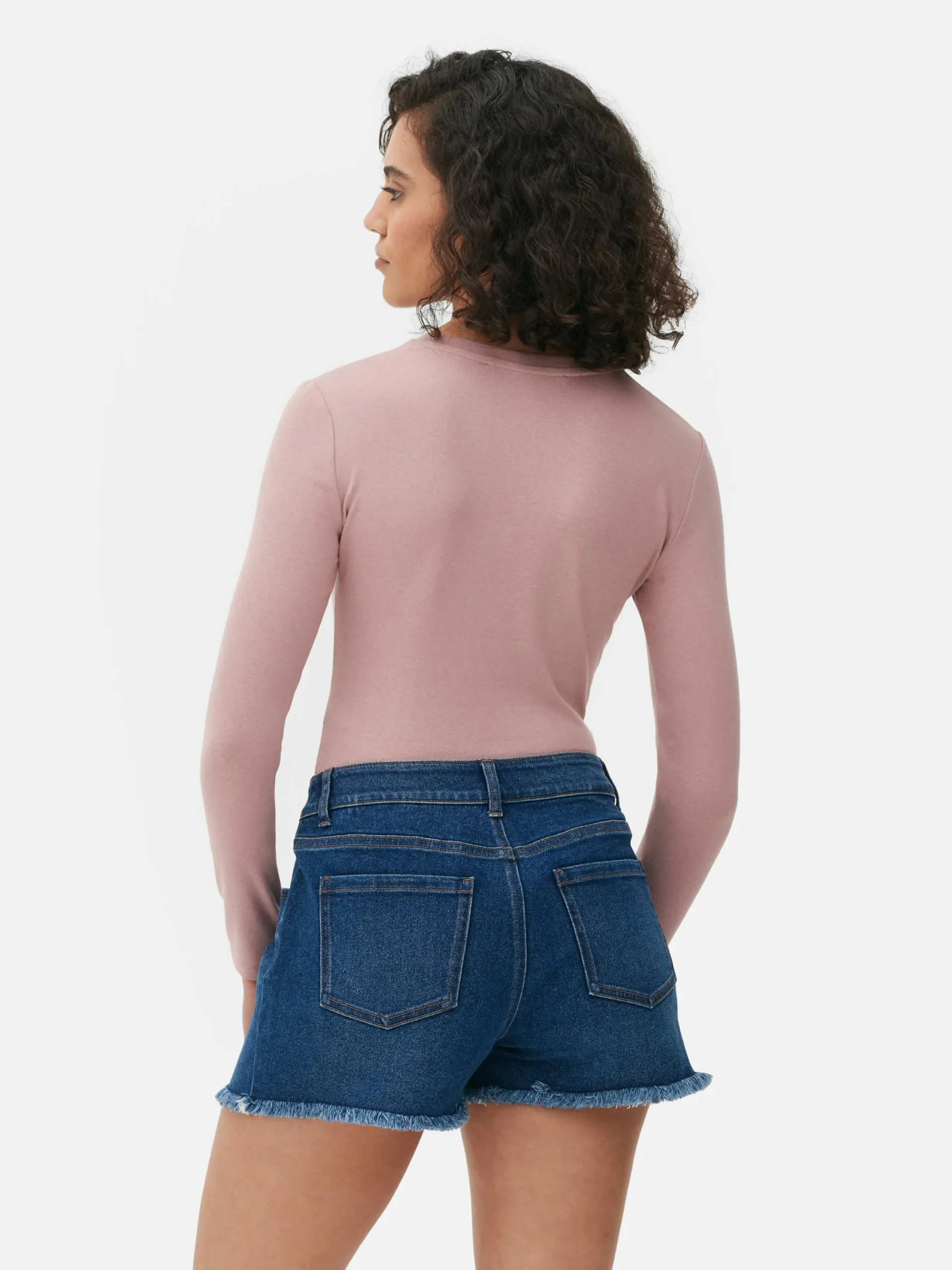 Tops Und T-Shirts|Primark Gerippter Body Mit Weicher Haptik Rosa