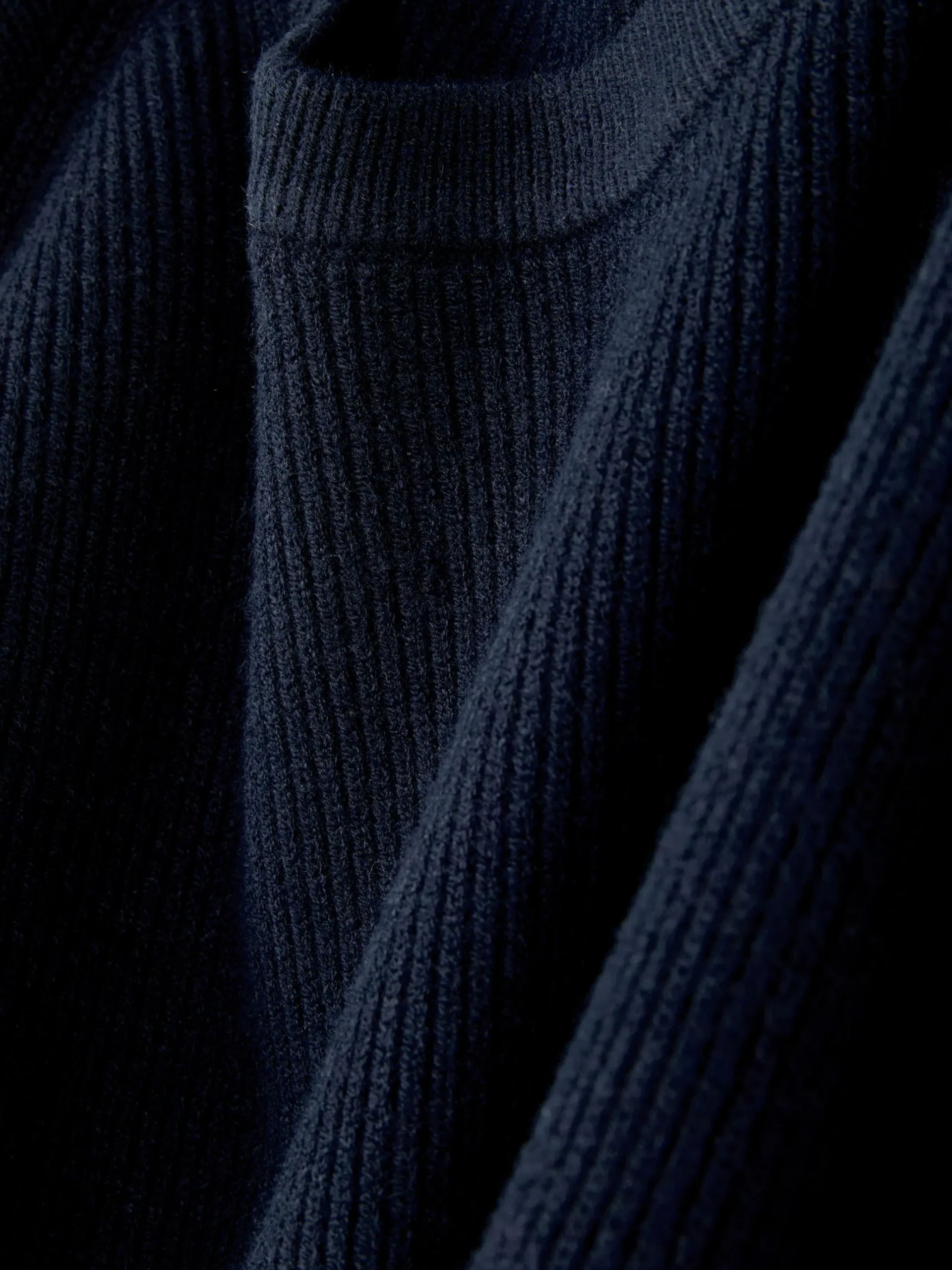 Pullover Und Cardigans|Primark Gerippter Pullover Mit Rundhalsausschnitt Marineblau