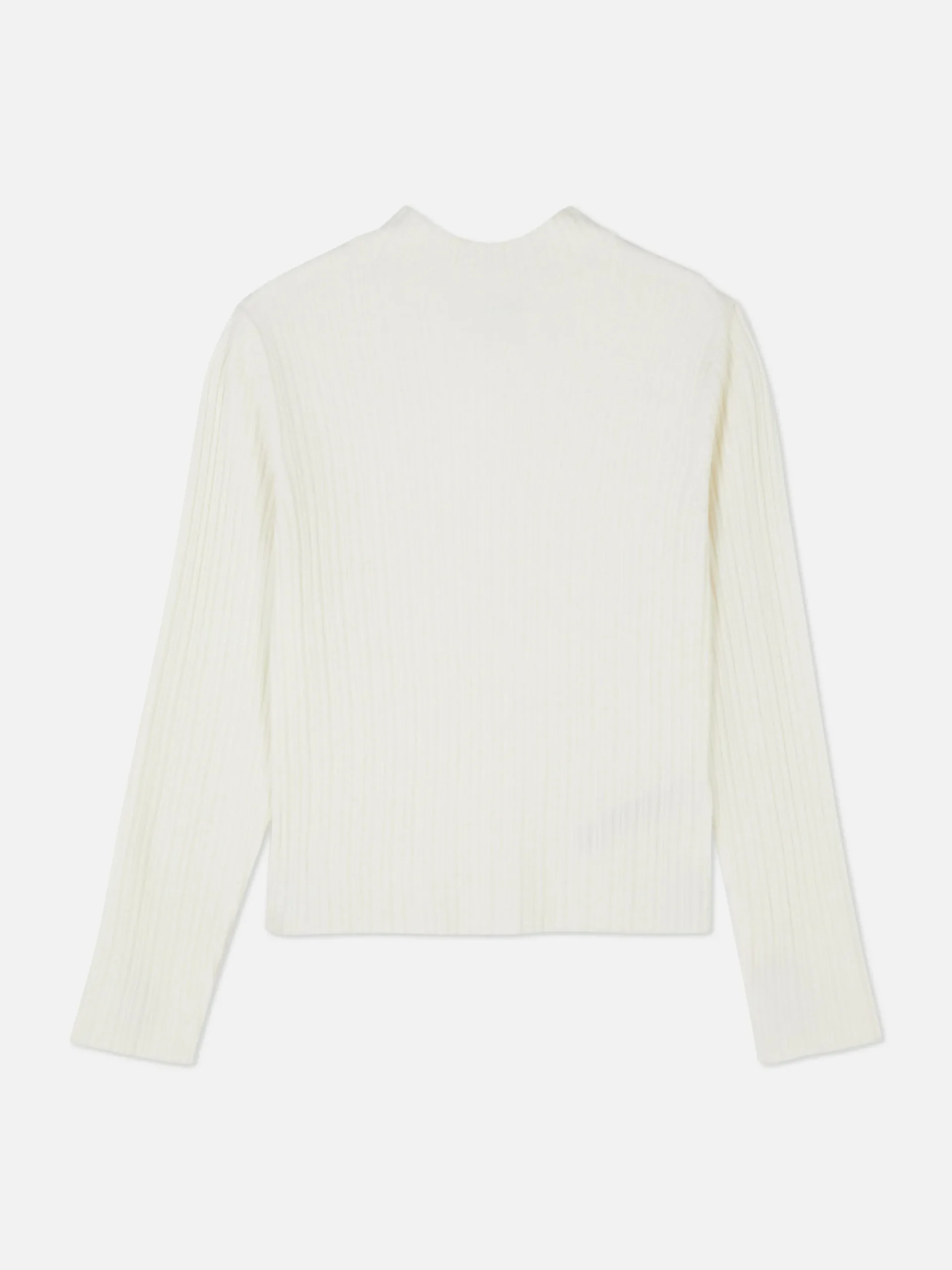 Pullover Und Cardigans|Primark Gerippter Rollkragenpullover Ecrufarben