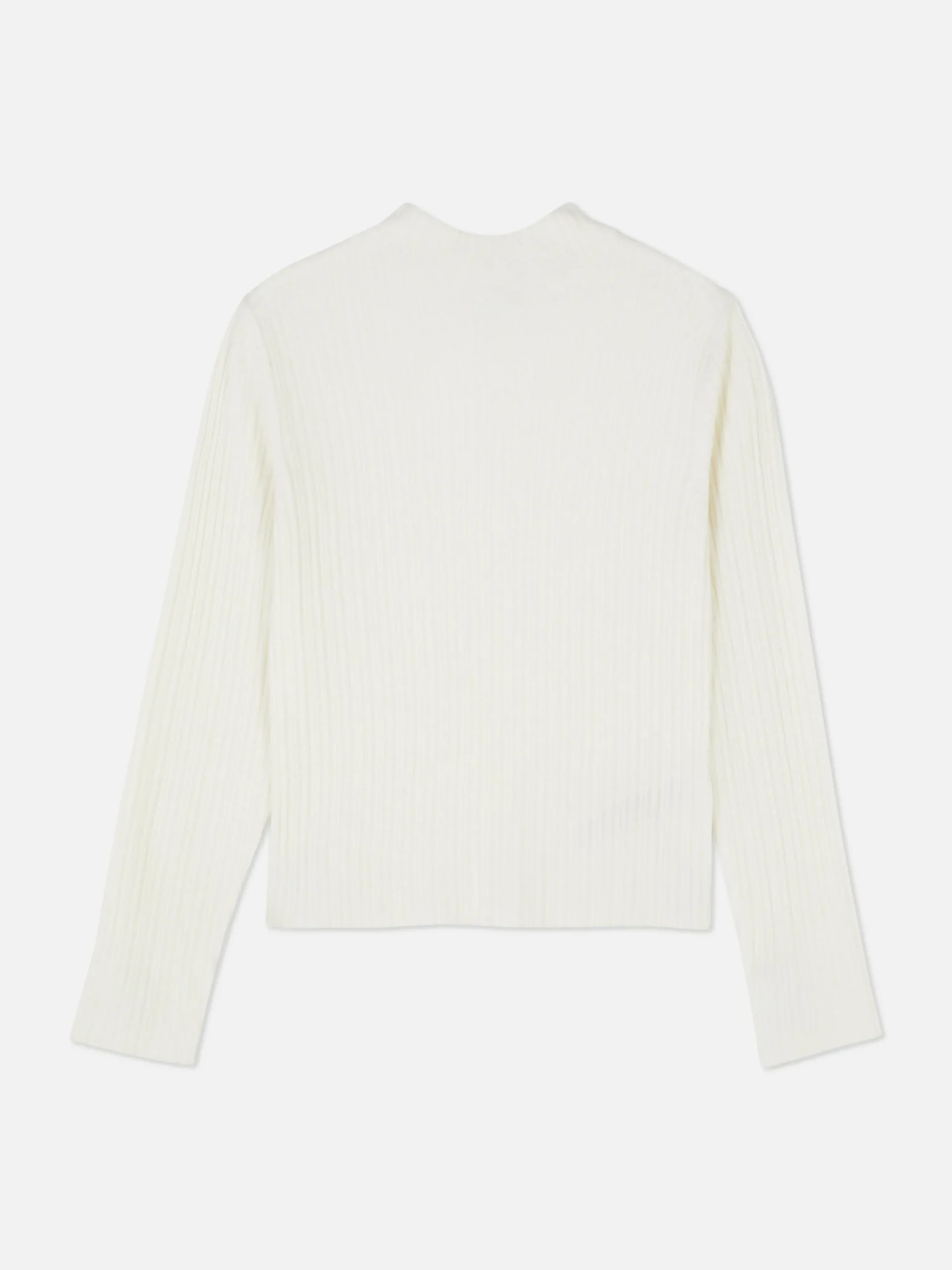 Pullover Und Cardigans|Primark Gerippter Rollkragenpullover Ecrufarben
