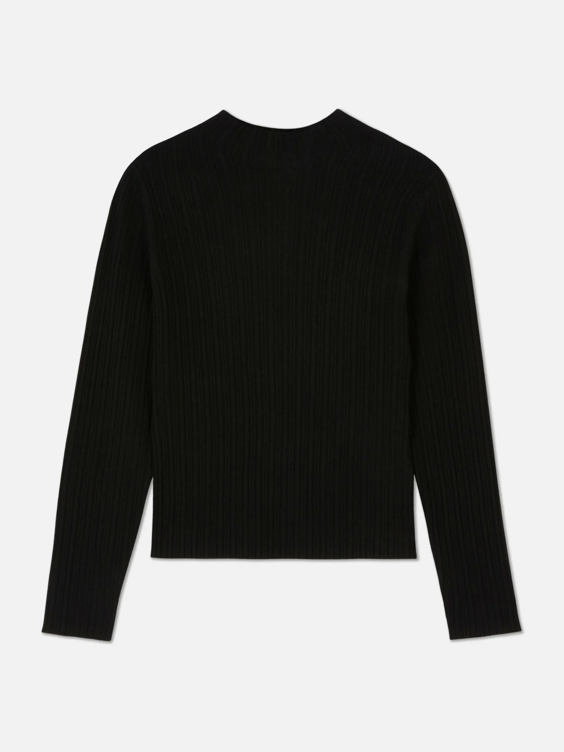 Pullover Und Cardigans|Primark Gerippter Rollkragenpullover Schwarz
