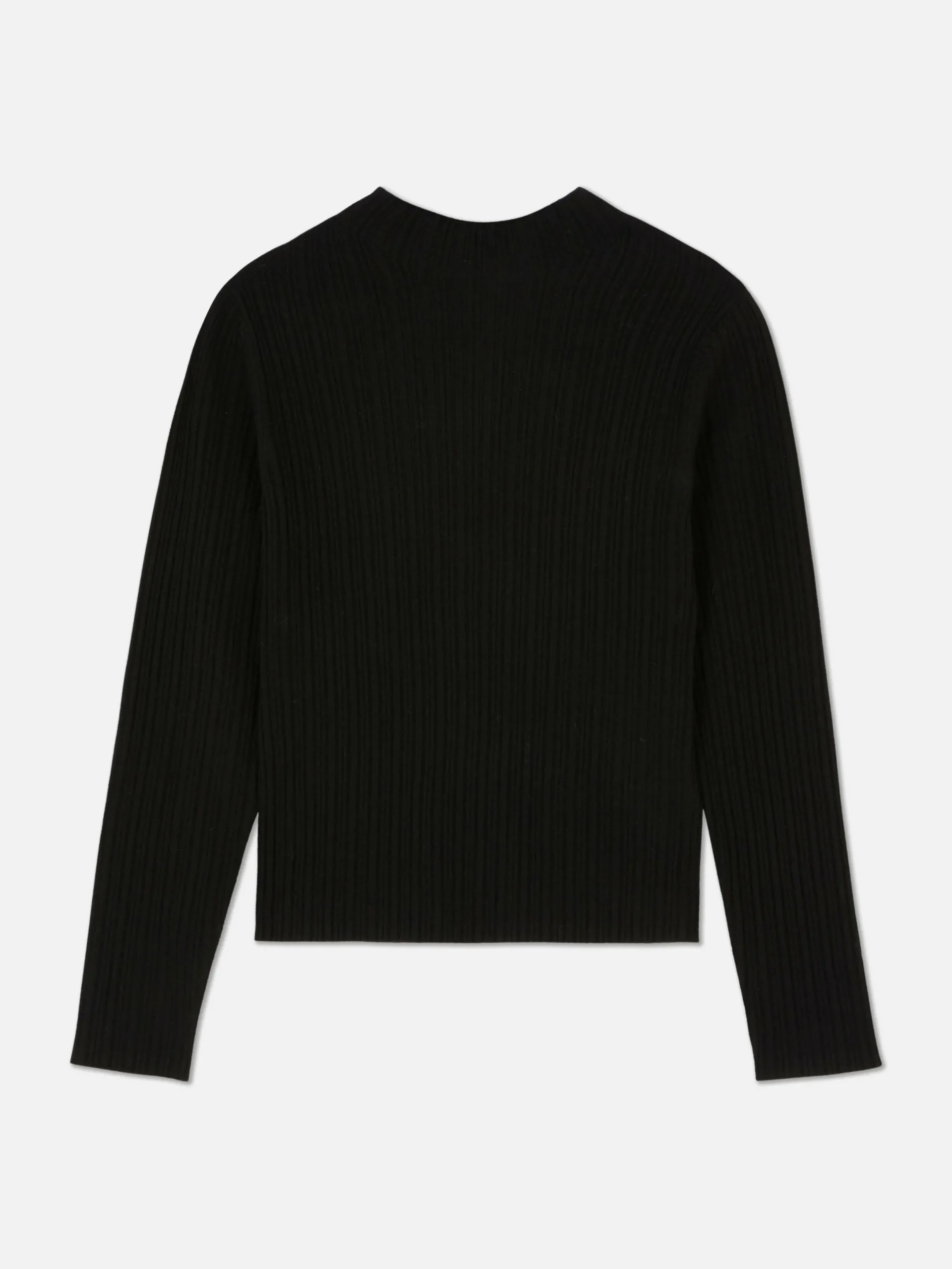 Pullover Und Cardigans|Primark Gerippter Rollkragenpullover Schwarz