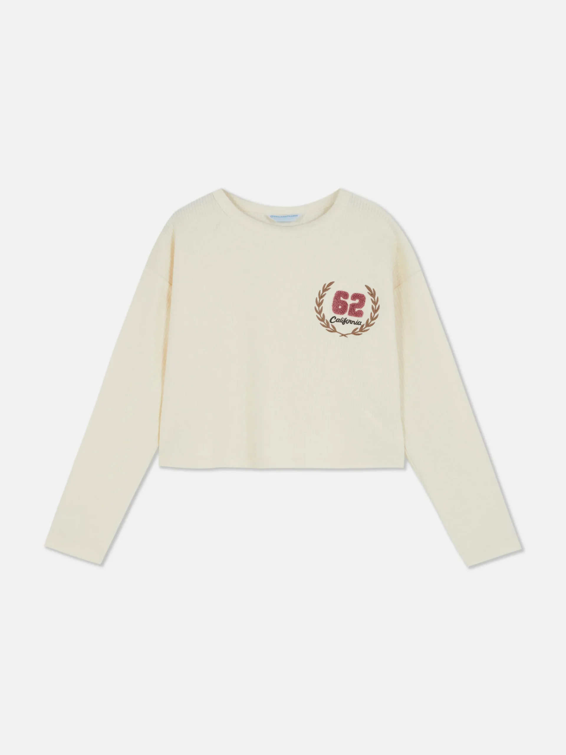 Tops Und T-Shirts|Primark Geripptes Langarmshirt Hellbeige