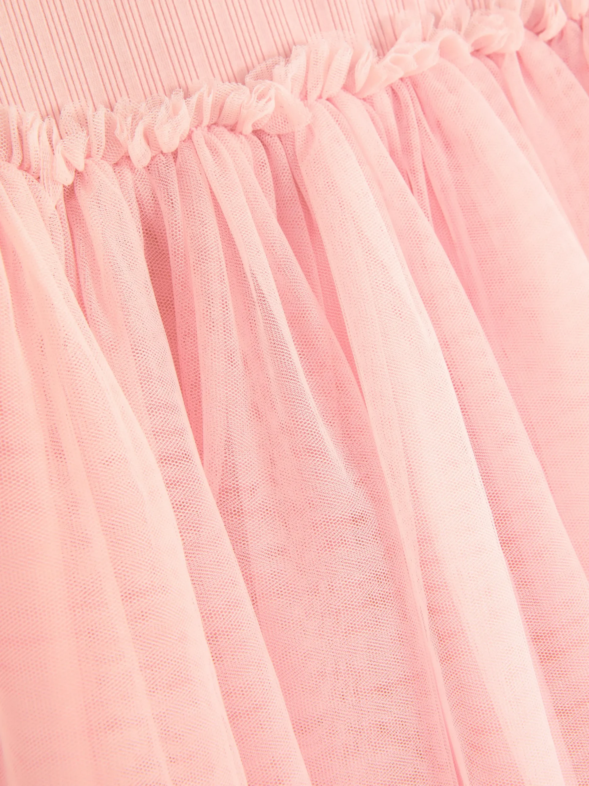 Kleider|Primark Geripptes Tutu-Kleid Rosa