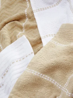 Geschirr|Primark Geschirrtücher Aus Frottee, 4er-Pack Nude