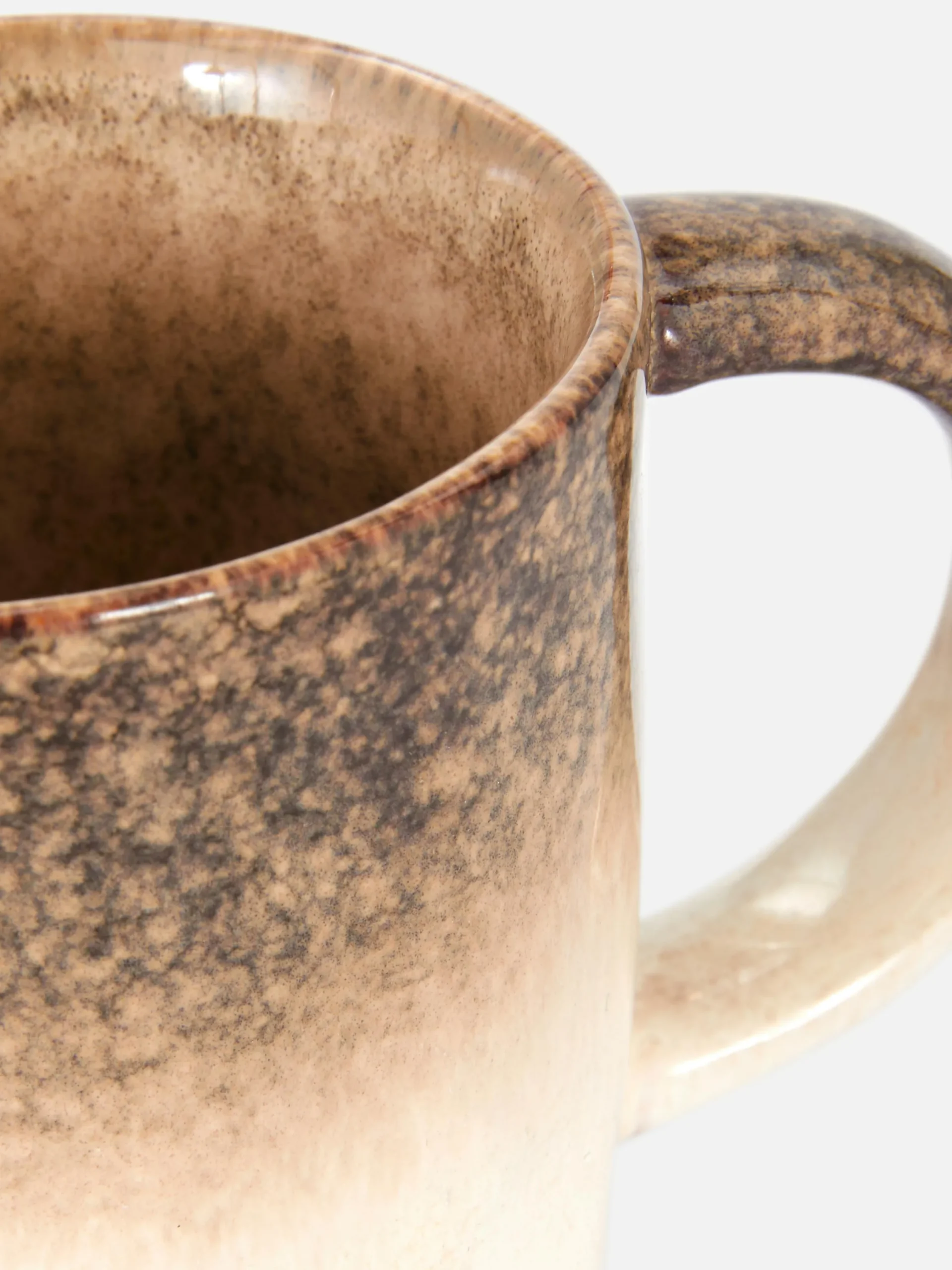 Tassen Und Becher|Geschirr|Primark Gesprenkelter Becher In Ombré-Optik Taupefarben