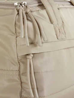 Koffer Und Reisegepäck|Taschen Und Portemonnaies|Primark Gesteppte Handgepäcktasche Kamelbraun