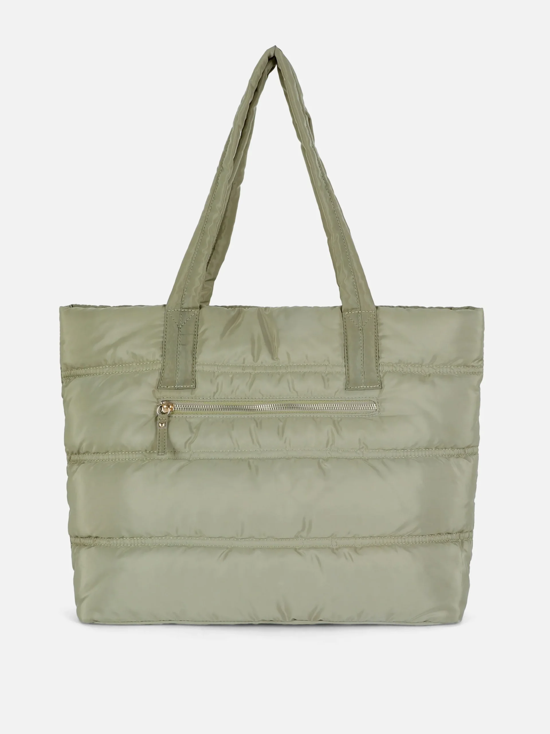 Taschen Und Portemonnaies|Primark Gesteppte Tragetasche Khakifarben