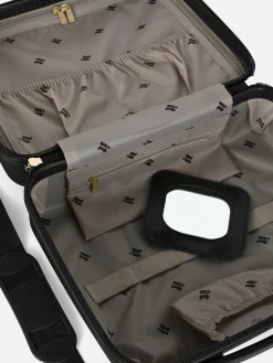 Koffer Und Reisegepäck|Primark Gesteppter Hartschalen-Kosmetikkoffer Schwarz