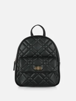 Taschen Und Portemonnaies|Primark Gesteppter Mini-Rucksack Schwarz