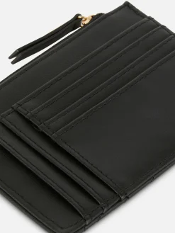 Taschen Und Portemonnaies|Primark Gestepptes Kartenetui Mit Initiale Schwarz