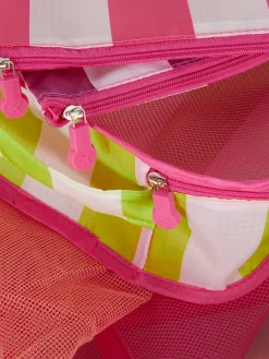 Reiseaccessoires|Primark Gestreifte Kofferorganizer, 5er-Pack Multi