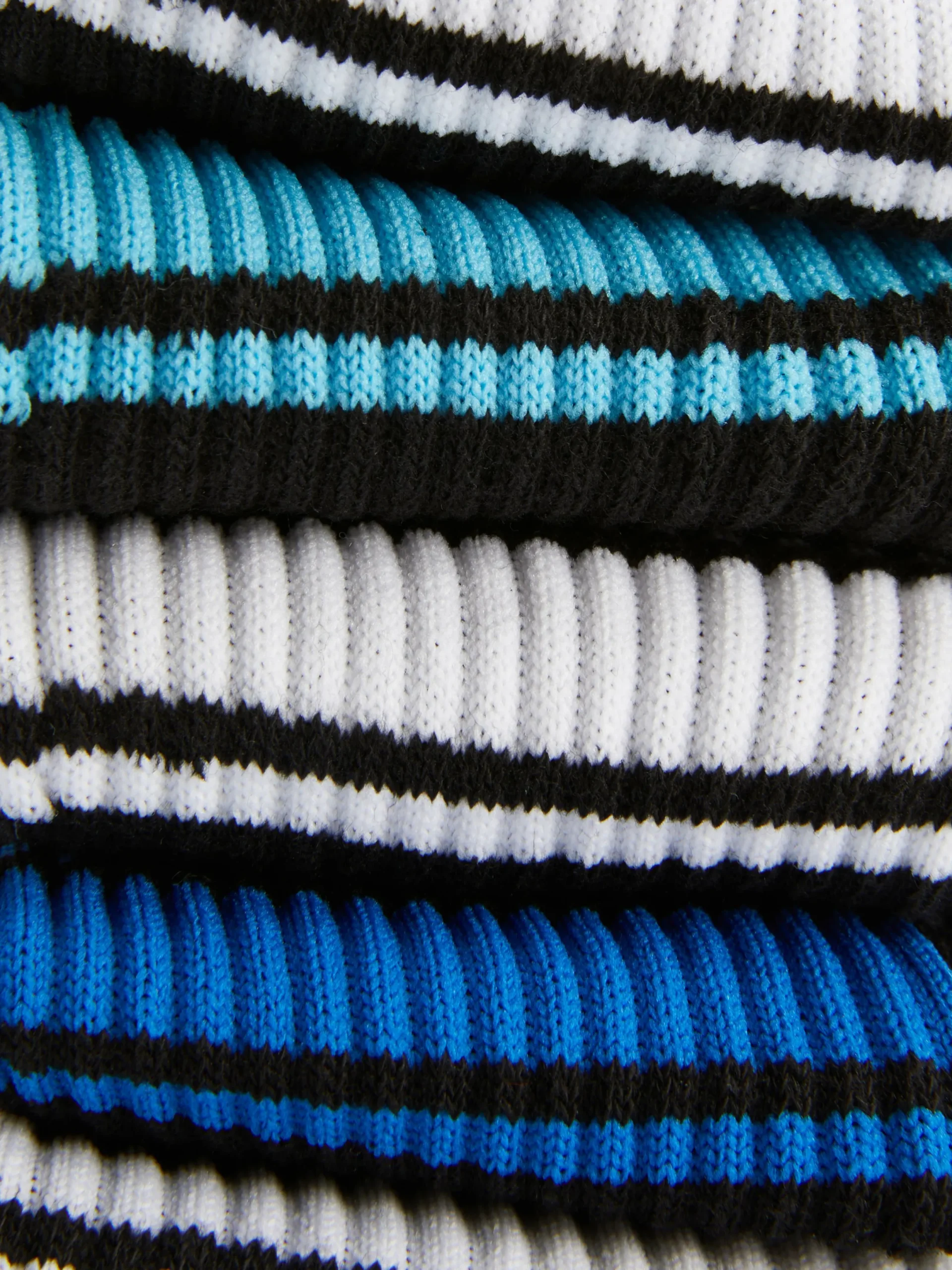 Socken|Primark Gestreifte Sportsocken, 5er-Pack Schwarz