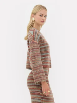 Pullover Und Cardigans|Primark Gestreifter „Rita Ora“ Strickpullover Zum Kombinieren Multi