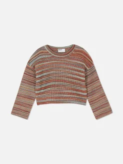 Pullover Und Cardigans|Primark Gestreifter „Rita Ora“ Strickpullover Zum Kombinieren Multi
