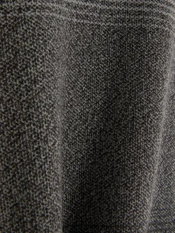 Pullover Und Cardigans|Primark Gestreifter, Strukturierter Strickpullover Anthrazitfarben