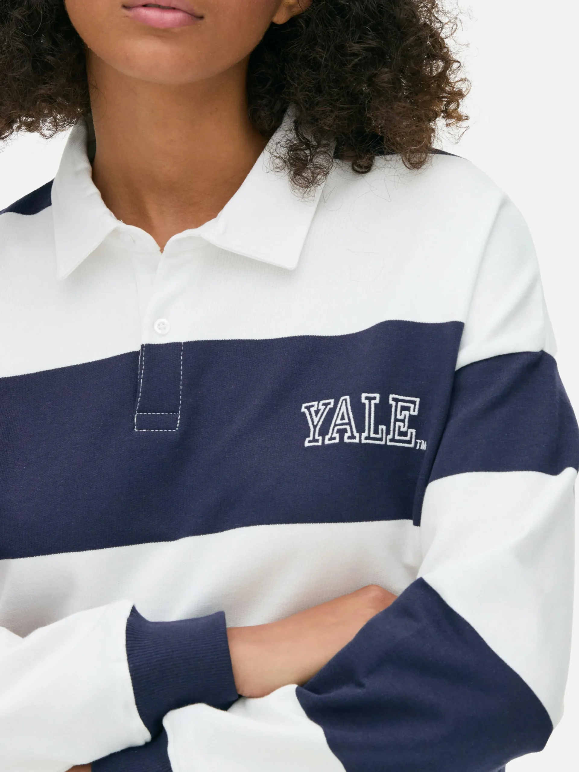 Tops Und T-Shirts|Primark Gestreiftes „Yale“ Poloshirt Marineblau