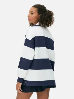 Tops Und T-Shirts|Primark Gestreiftes „Yale“ Poloshirt Marineblau