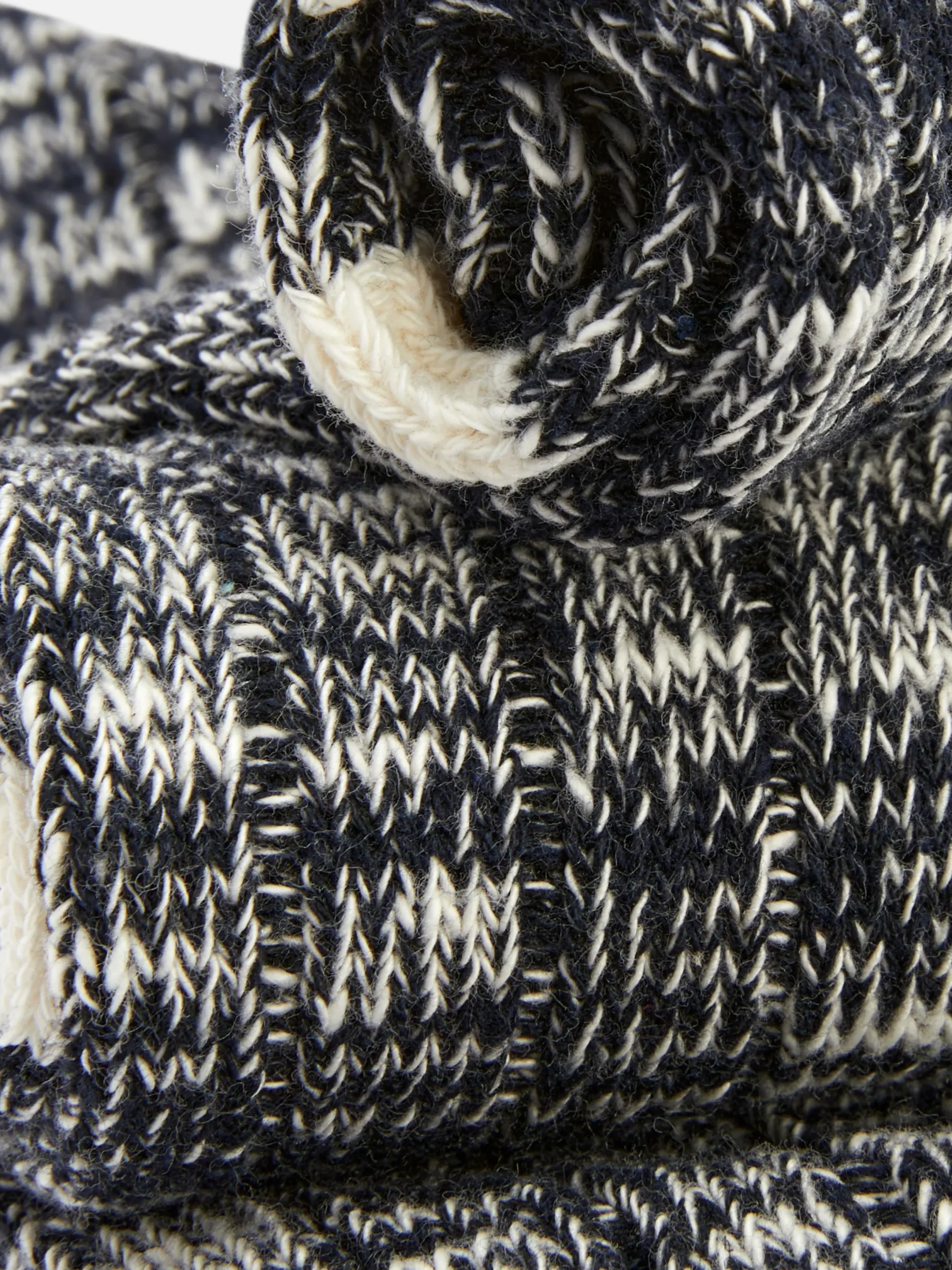 Socken|Primark Gestrickte „The Stronghold“ Crew-Socken Marineblau