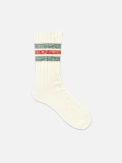 Socken|Primark Gestrickte „The Stronghold“ Crew-Socken Ecrufarben