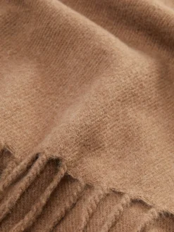 Mützen, Handschuhe Und Schals|Primark Gewebter Schal Mit Quasten Kamelbraun