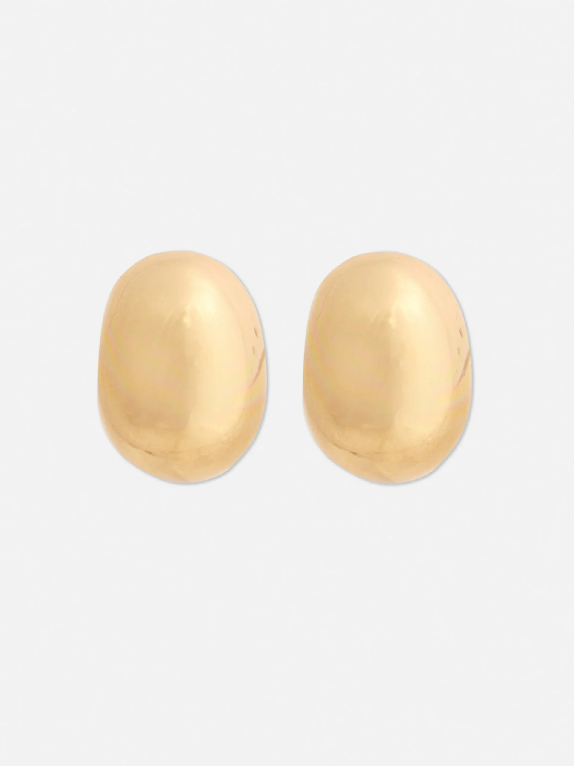 Schmuck|Primark Gewölbte Ohrstecker Gelb