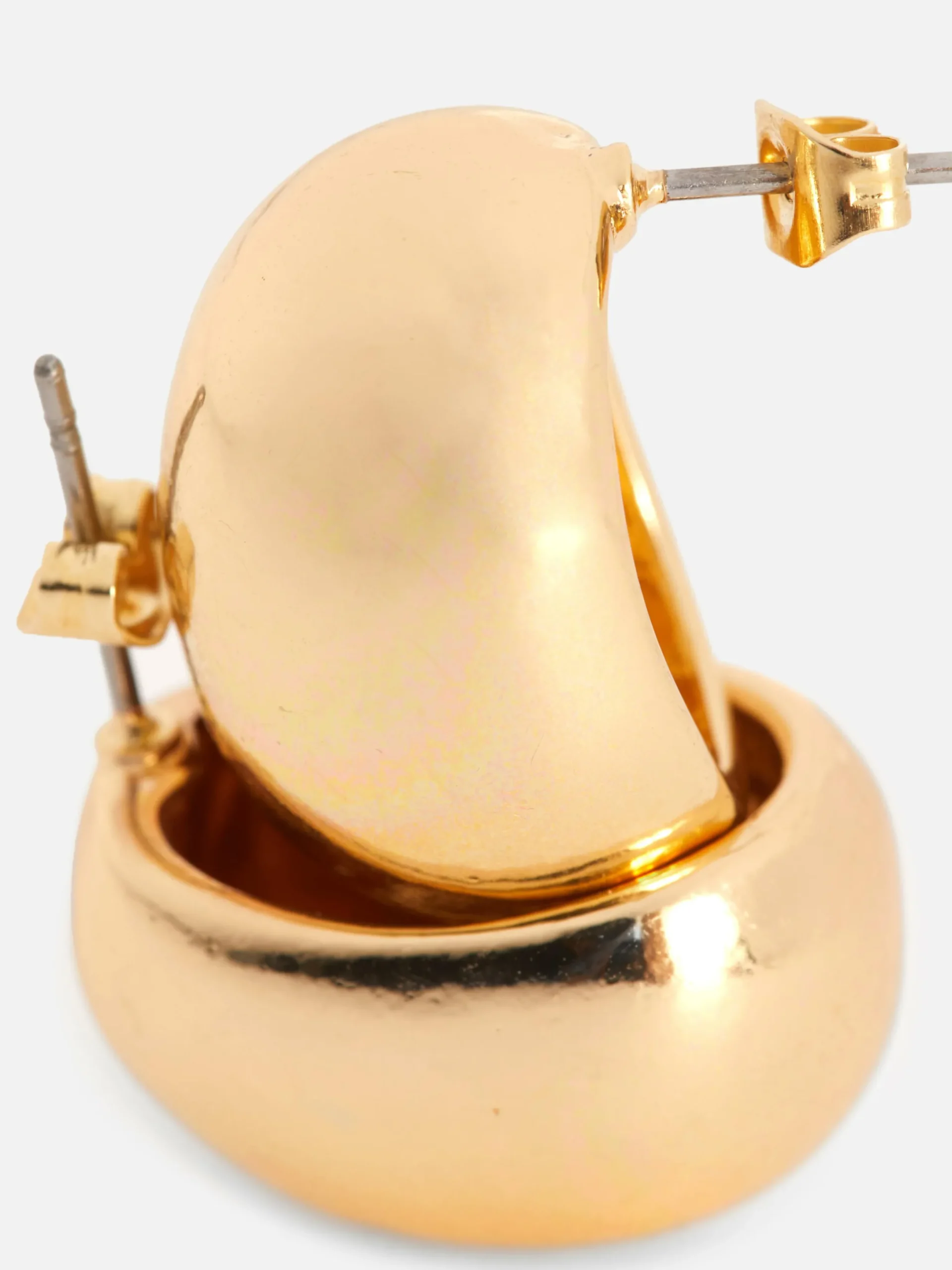 Schmuck|Primark Gewölbte Ohrstecker Gelb