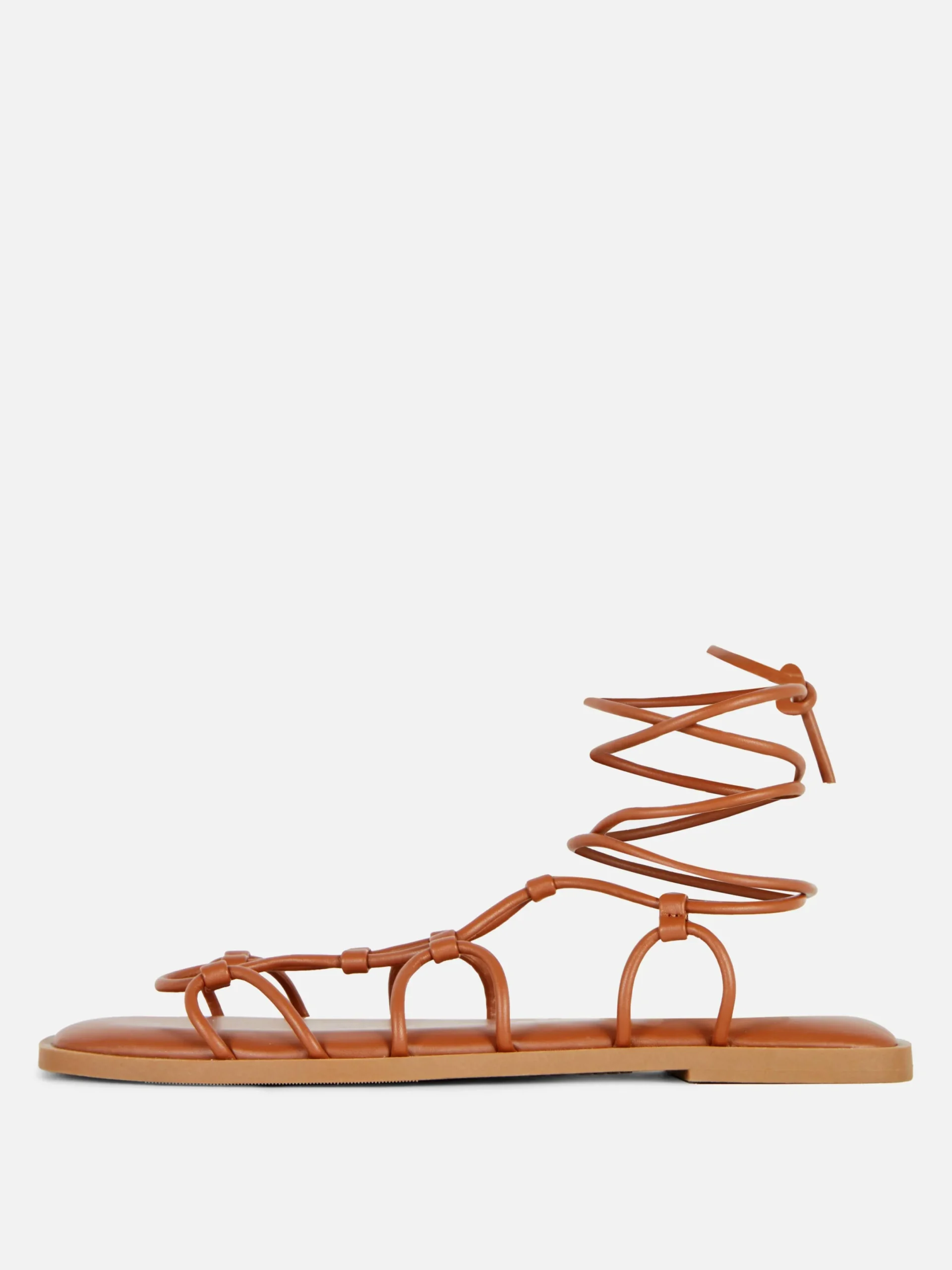Sandalen|Primark Gladiatorensandalen Mit Riemchen Braun