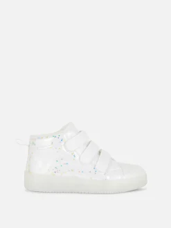 Sneakers|Primark Glitzernde, Leuchtende High-Top-Sneaker Multi