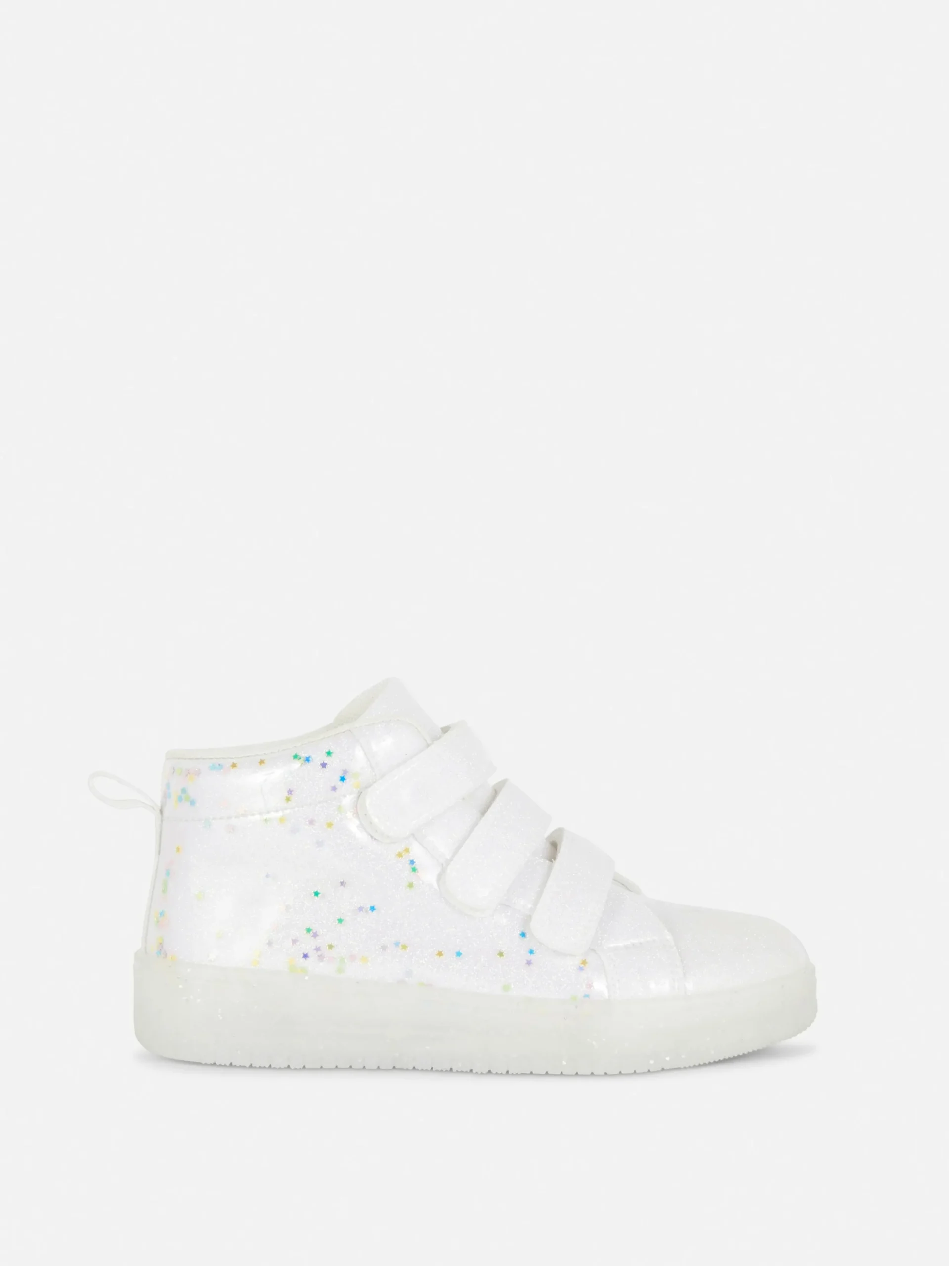 Sneakers|Primark Glitzernde, Leuchtende High-Top-Sneaker Multi