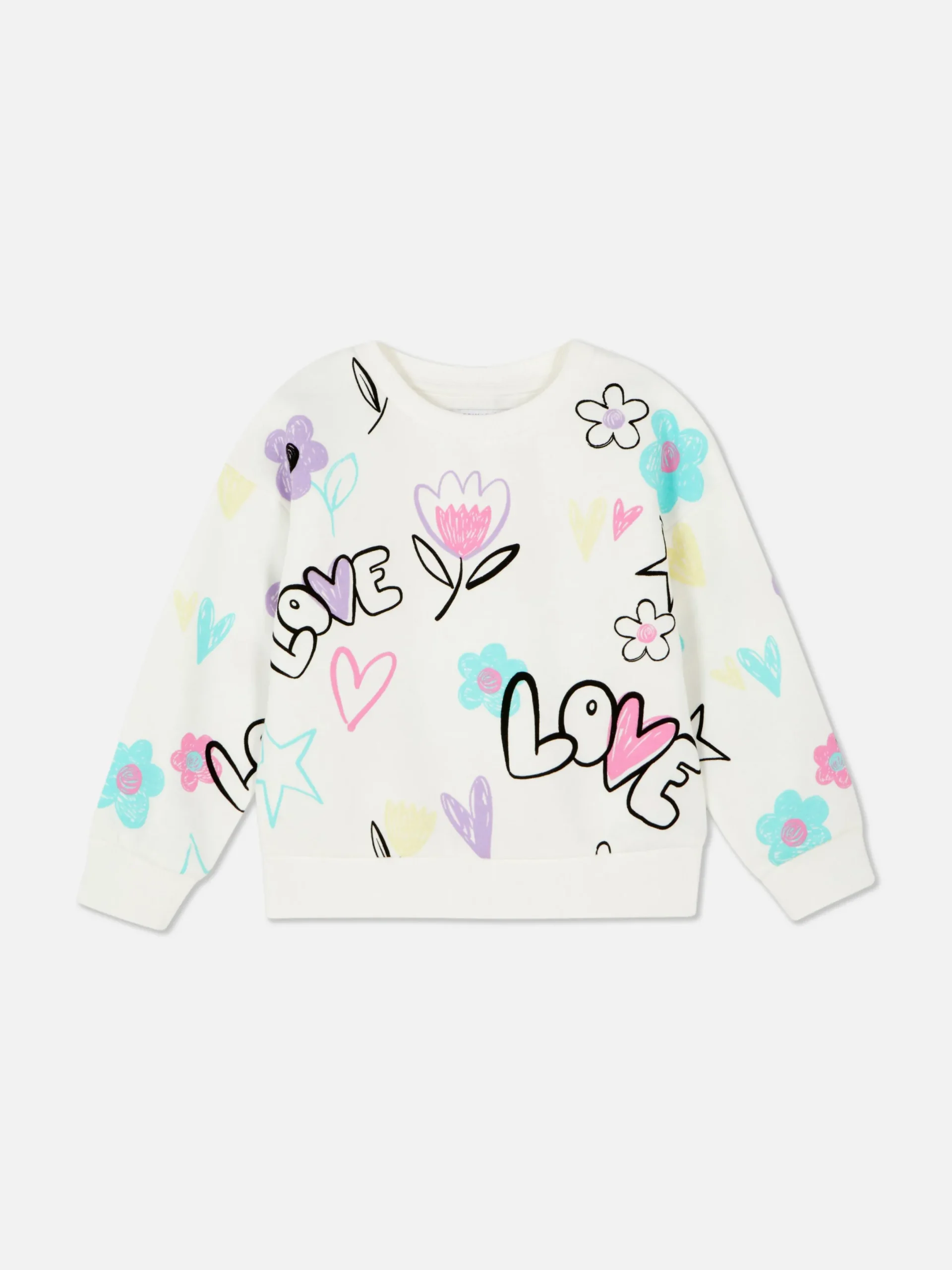 Hoodies Und Sweatshirts|Primark Grafik-Sweatshirt Mit Rundhalsausschnitt Multi