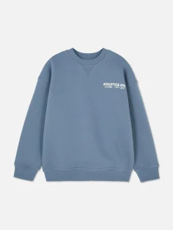 Hoodies Und Sweatshirts|Primark Grafik-Sweatshirt Mit Rundhalsausschnitt Blau