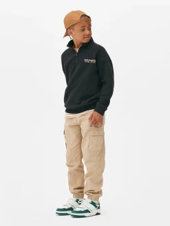 Hoodies Und Sweatshirts|Primark Grafik-Sweatshirt Mit Trichterkragen Schwarz