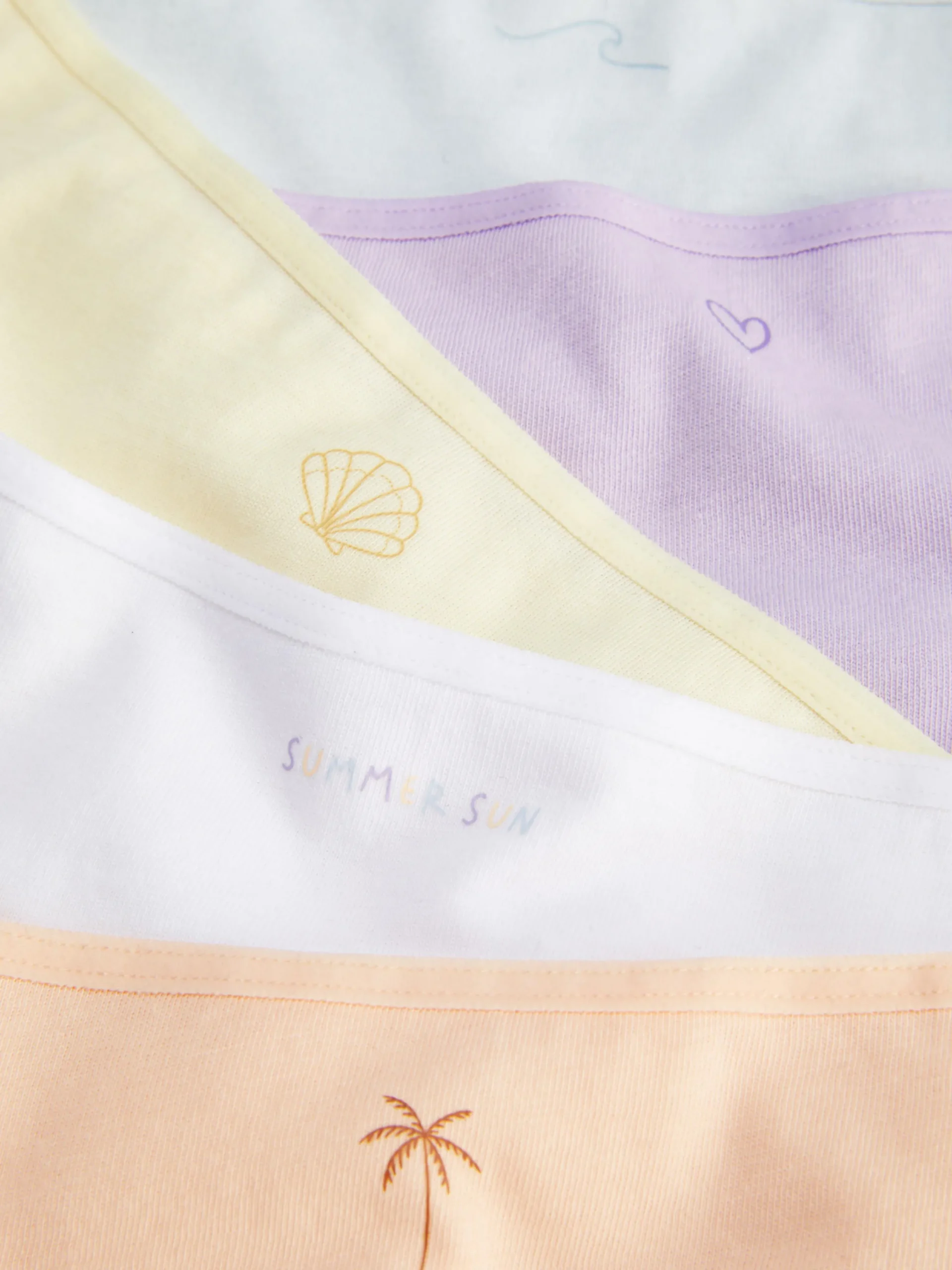 Slips|Primark Grafische Tangas, 5er-Pack Multi