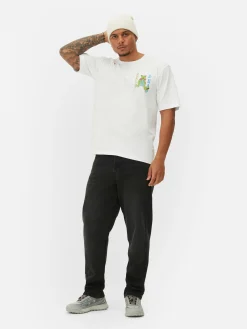 Grafik-T-Shirts Und -Sweatshirts|Tops Und T-Shirts|Primark „Grateful Dead“ T-Shirt Mit Grafik Weiß