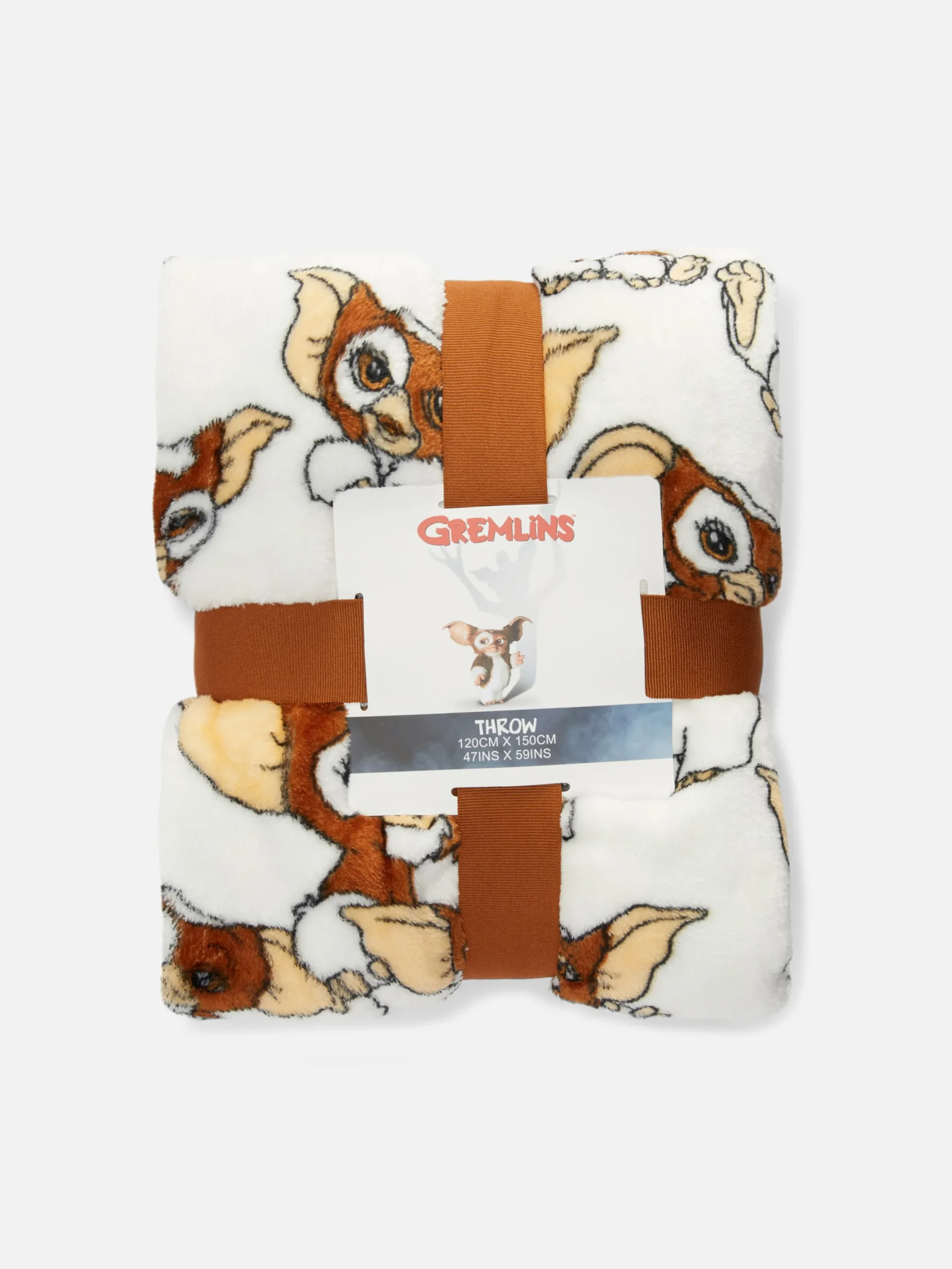 Decken Und Überwurfe|Primark „Gremlins“ Kleiner Überwurf Braun