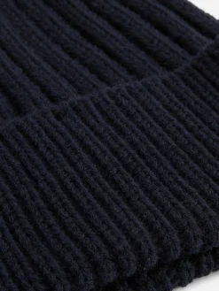 Mützen, Handschuhe Und Schals|Primark Grob Gerippte Beanie Marineblau