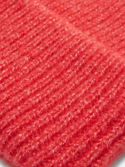 Mützen, Handschuhe Und Schals|Primark Grobstrick-Beanie Mit Umschlag Rot