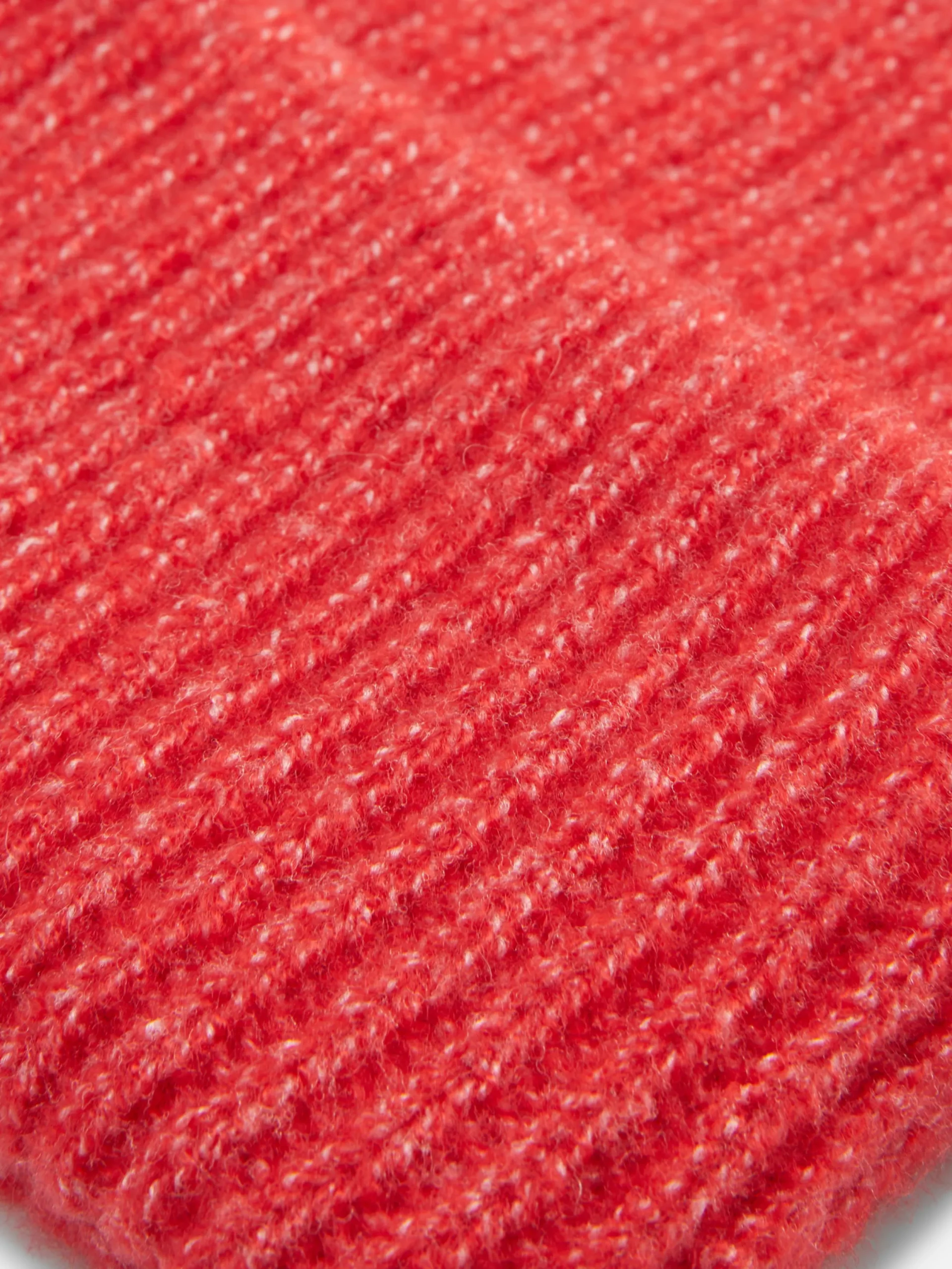 Mützen, Handschuhe Und Schals|Primark Grobstrick-Beanie Mit Umschlag Rot