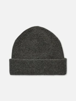 Mützen, Handschuhe Und Schals|Primark Grobstrick-Beanie Mit Umschlag Grau