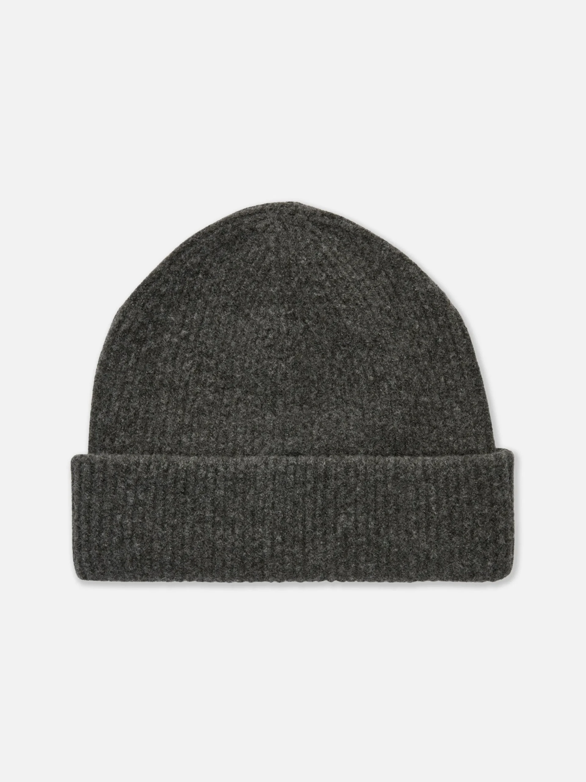 Mützen, Handschuhe Und Schals|Primark Grobstrick-Beanie Mit Umschlag Grau