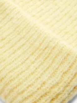 Mützen, Handschuhe Und Schals|Primark Grobstrick-Beanie Mit Umschlag Gelb