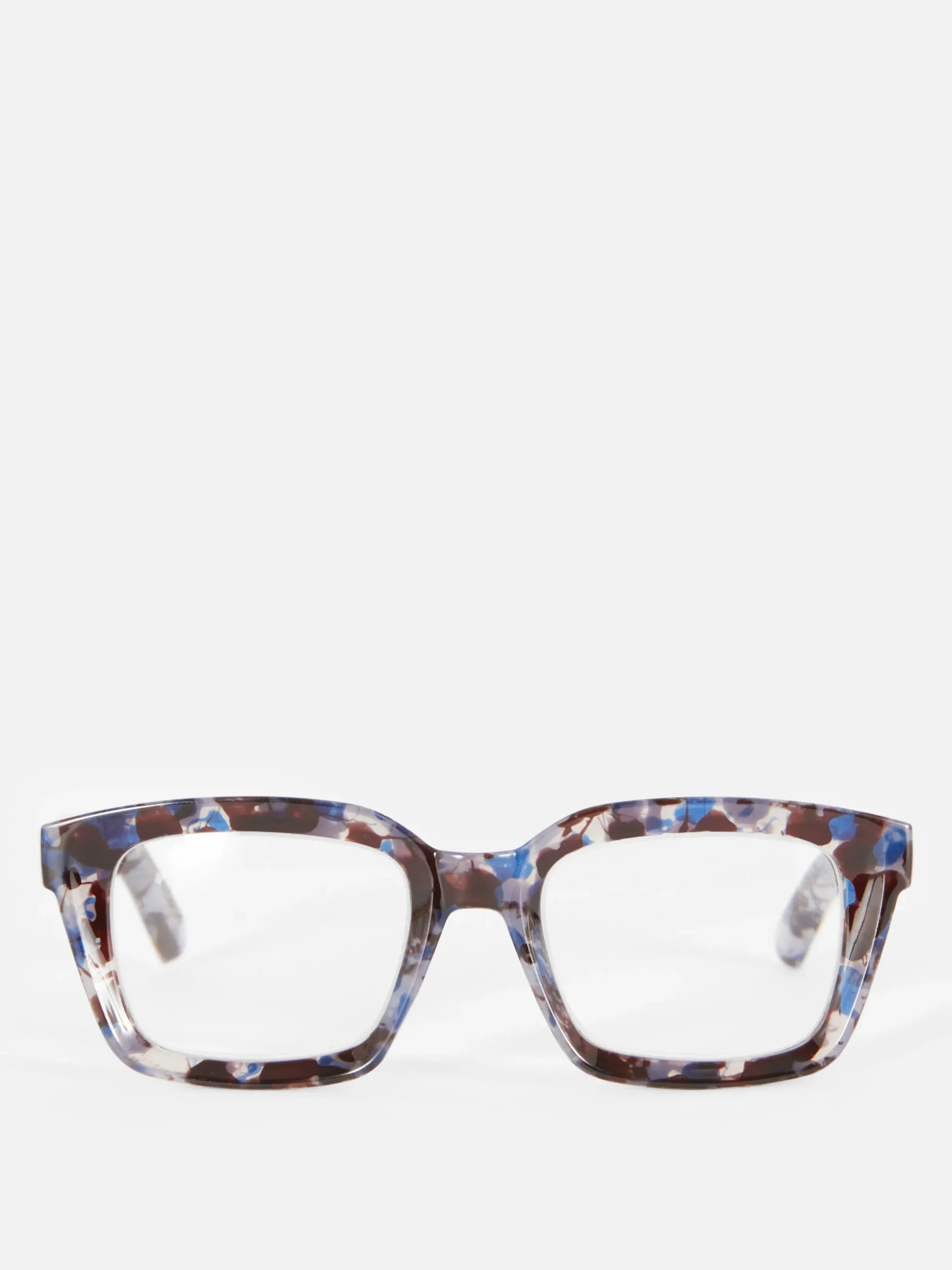 Lesebrillen|Primark Große, Quadratische Lesebrille Blau